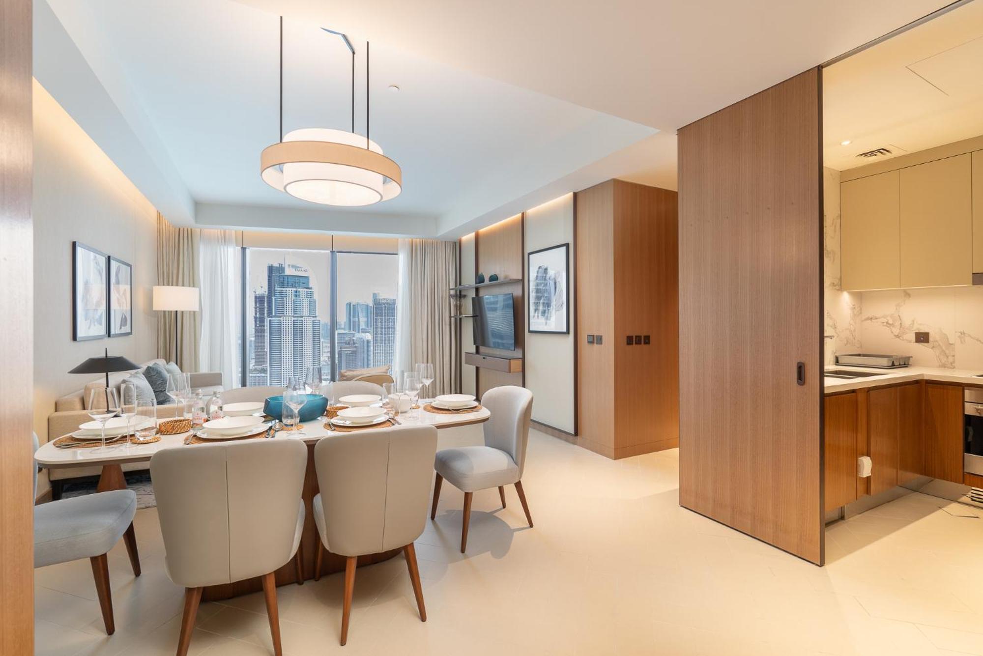 Address Residences Opera - Burj Khalifa Views 1, 2, & 3-bedroom 1 Minute Walk To Burj Khalifa, Mall, Fountain By Heaven Crest
