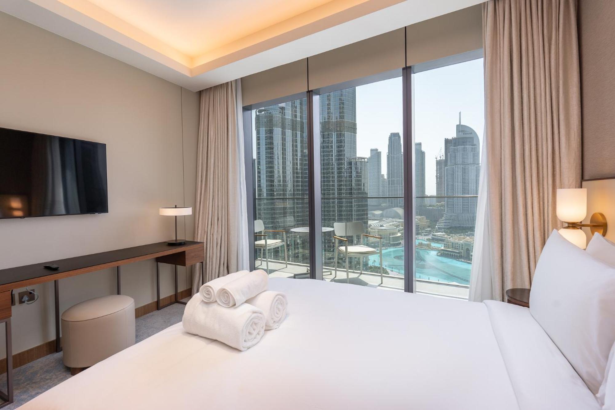 Address Residences Opera - Burj Khalifa Views 1, 2, & 3-bedroom 1 Minute Walk To Burj Khalifa, Mall, Fountain By Heaven Crest * Dubai